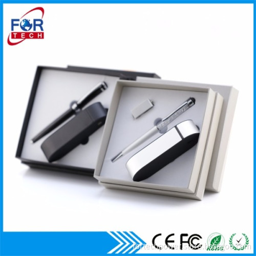 Unique Thank You Holiday Gift Business Giveaways Portable Lipstick Power Supply 2600mah & Pen with Custom Logo